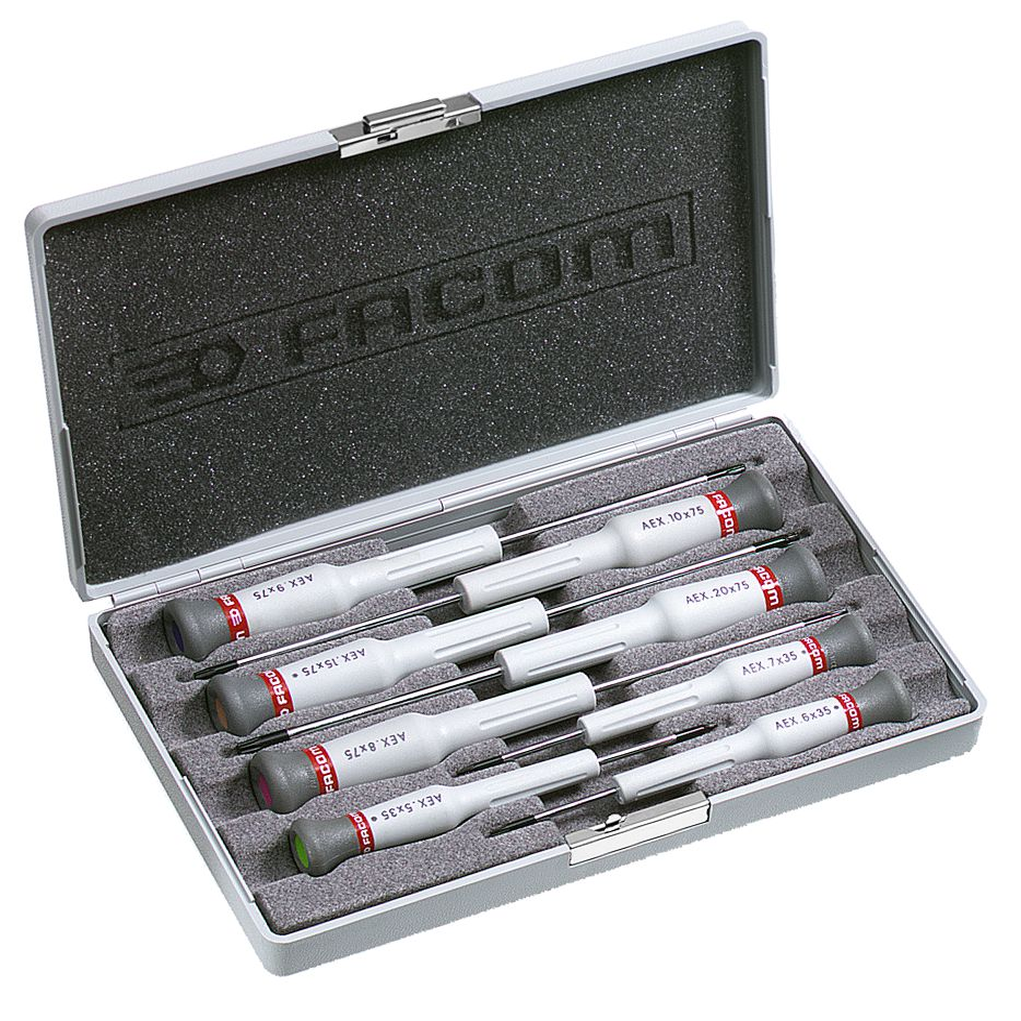 FACOM Coffret de 8 tournevis micro-tech torx j2