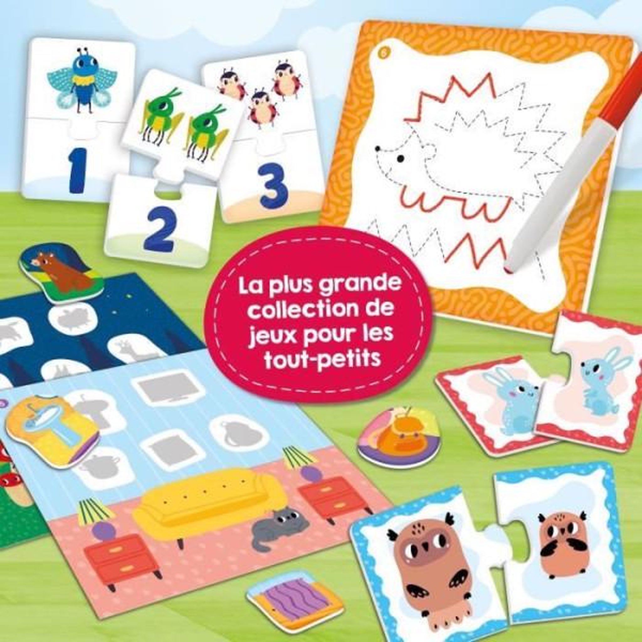Voir la diapositive 4 : LISCIANI GIOCHI Collection de jeux éducatifs pour tout-petits - LISCIANI - Soixante activités pour le développement
