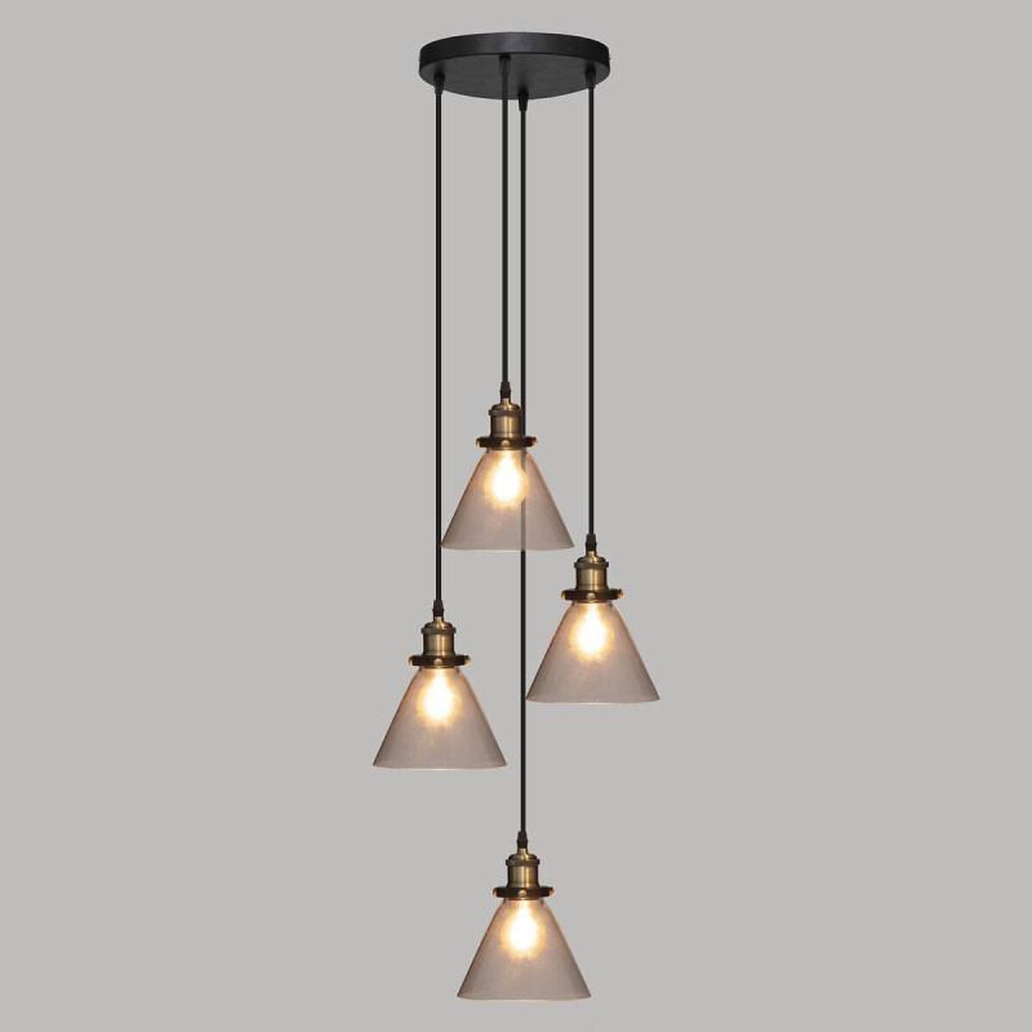 Voir la diapositive 2 : ATMOSPHERA Suspension  alak  verre diamètre 18 cm d'atmosphera -  -