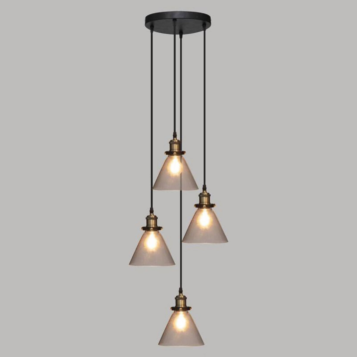 ATMOSPHERA Suspension  Alak  verre Diamètre 18 cm d'Atmosphera