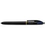 Voir la diapositive 4 : BIC Stylo bille 4 couleurs rétractable pointe moyenne PRO noir