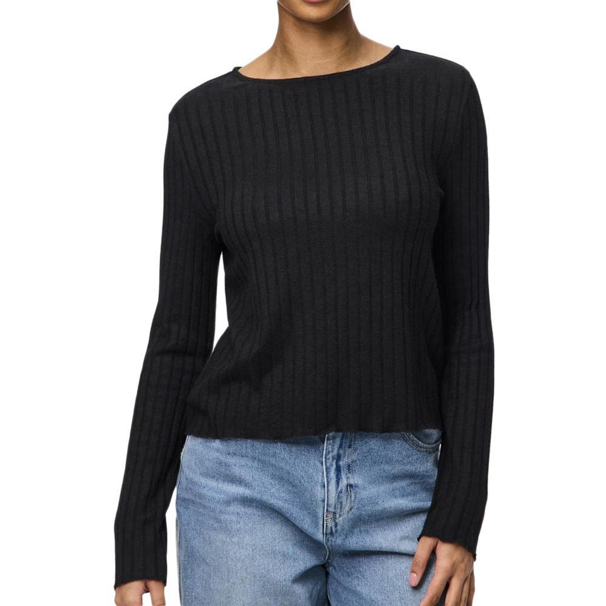 Voir la diapositive 1 : Pieces T-Shirt Noir Femme Pieces Iris