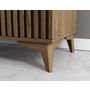Voir la diapositive 4 : BEST MOBILIER Portmore - meuble tv - effet bois - 150 cm