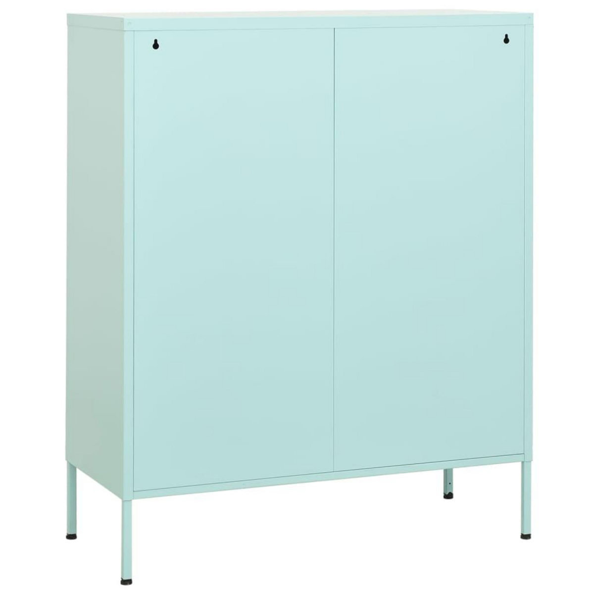VIDAXL Armoire de rangement Vert menthe 80x35x101,5 cm Acier