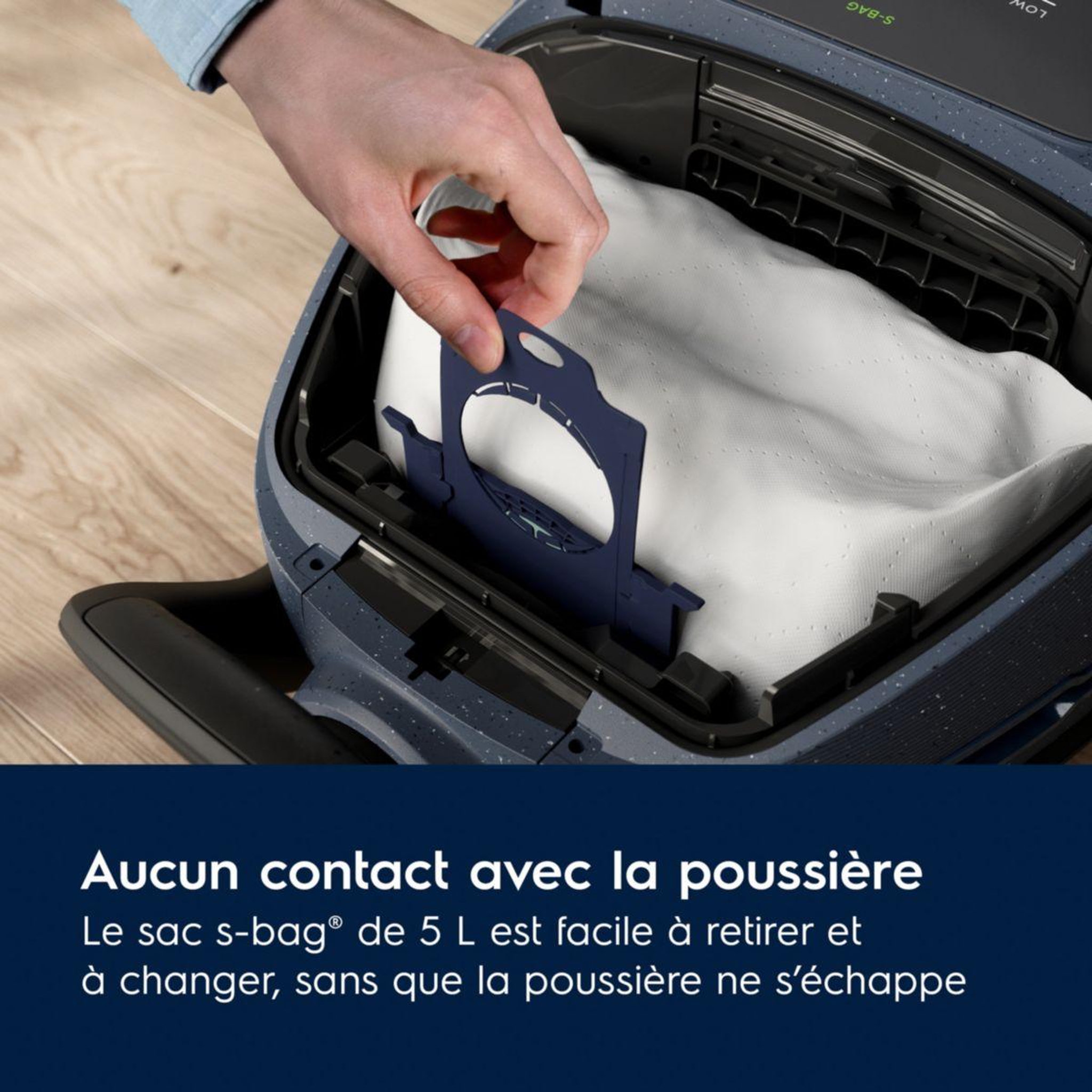 Voir la diapositive 5 : ELECTROLUX Aspirateur avec sac EB81U1LDB
