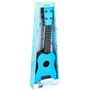  Guitare acoustique folk 57 cm 4 cordes enfant jouet bleu