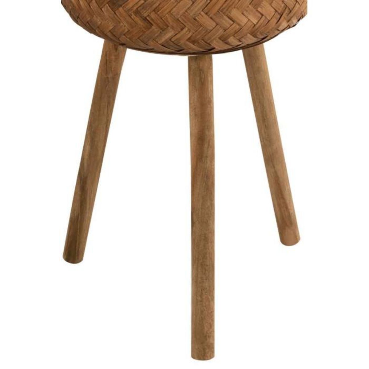 Paris Prix Lot de 3 Cache-Pots sur Pied  Trépied  75cm Naturel