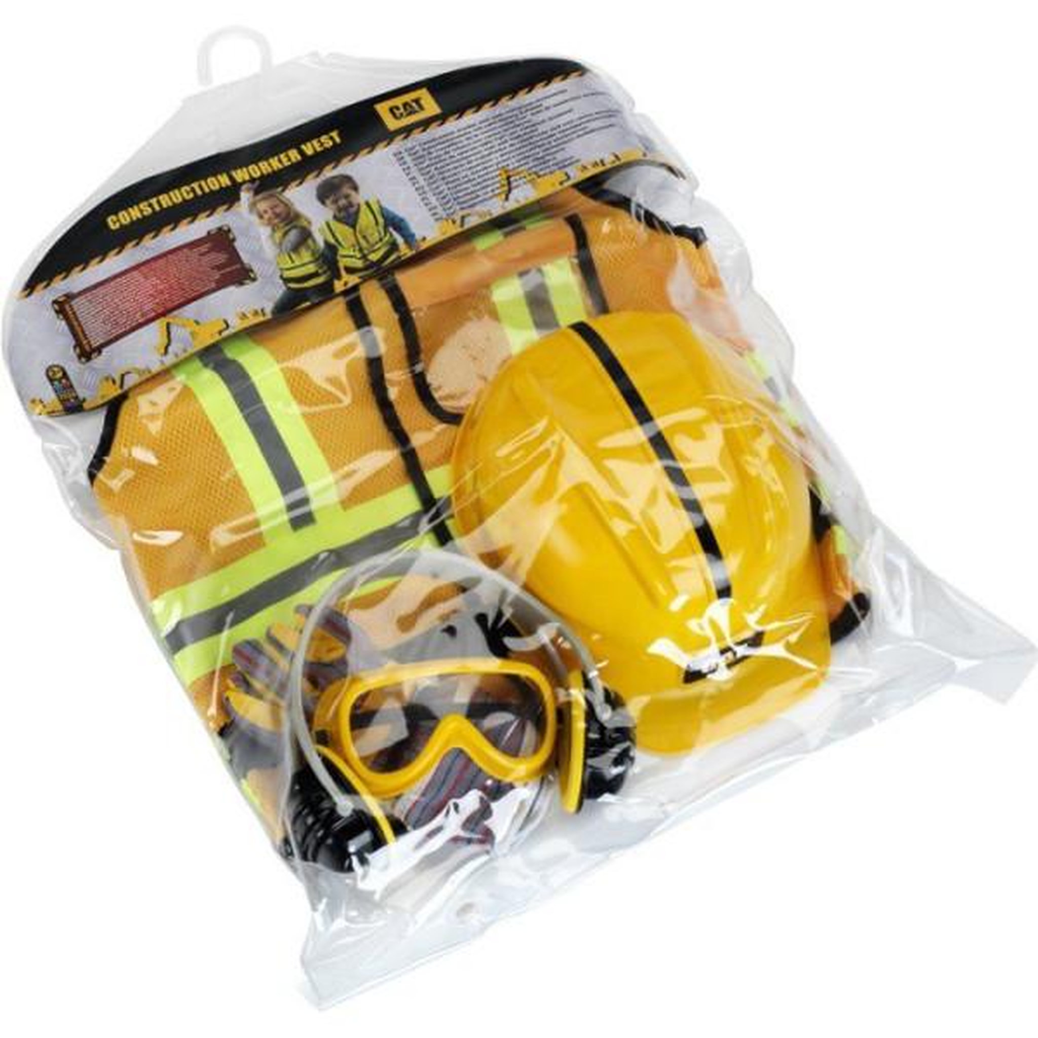 Voir la diapositive 5 : Klein Gilet d'ouvrier de chantier - KLEIN - 3224 - Caterpillar avec accessoires - Jouet d'imitation bricolage - Des 3 ans