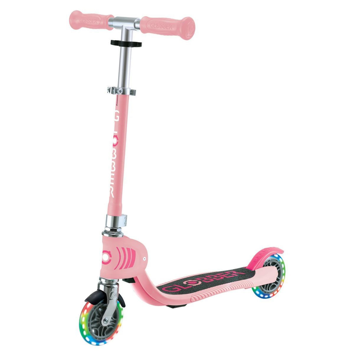 Globber Trottinette Flow Foldable Junior Lights fushia