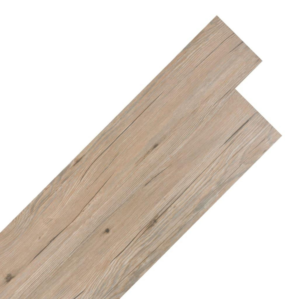 VIDAXL Dalles de plancher PVC autoadhesif 5,02 m^2 2 mm marron chene