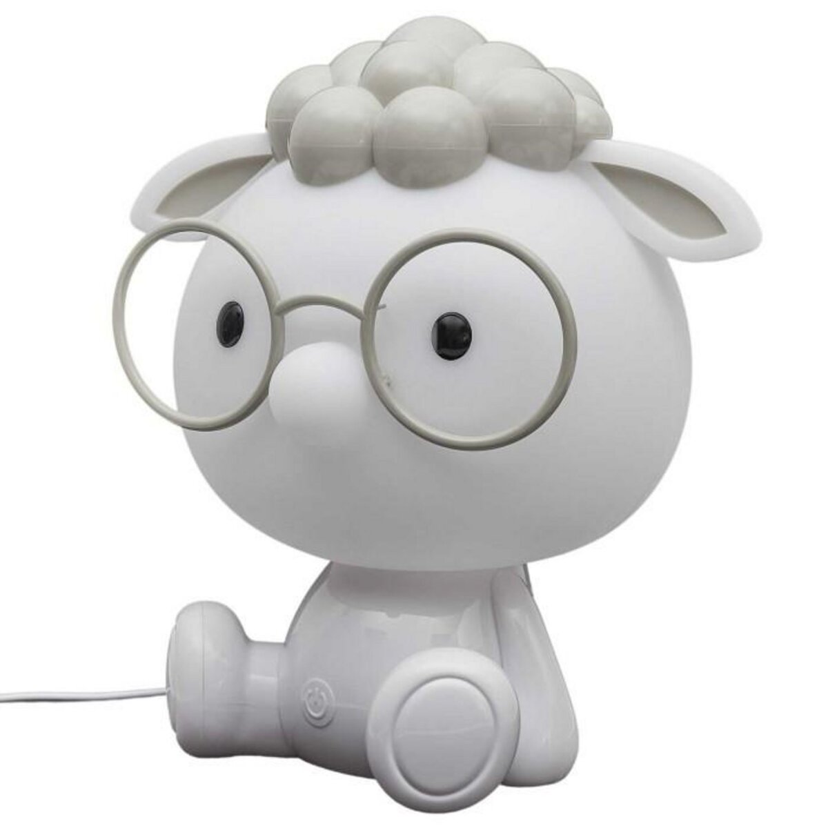 Paris Prix Veilleuse Enfant à LED  Mouton  25cm Blanc