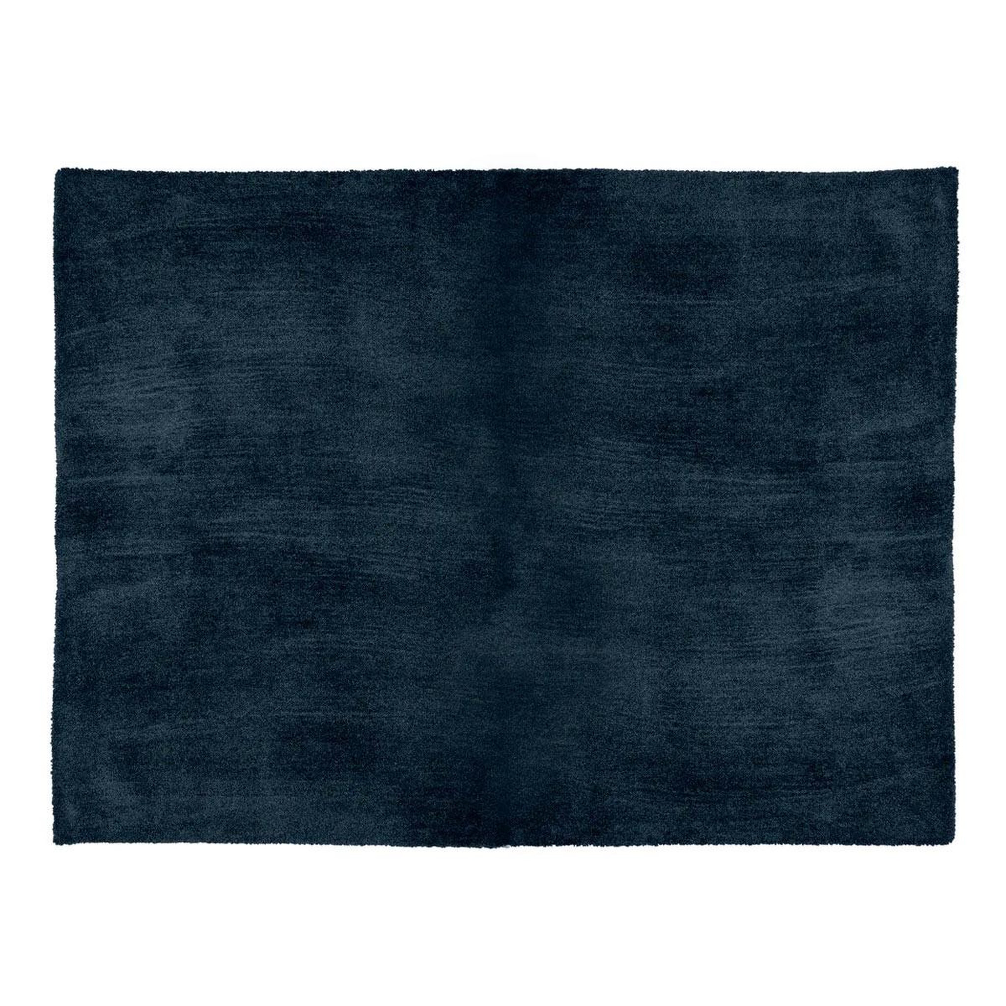 ATMOSPHERA Tapis déco uni  joanne  120x170cm bleu encre