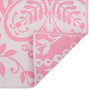 Voir la diapositive 3 : VIDAXL Tapis d'exterieur ARAKIL rose 190x290 cm PP