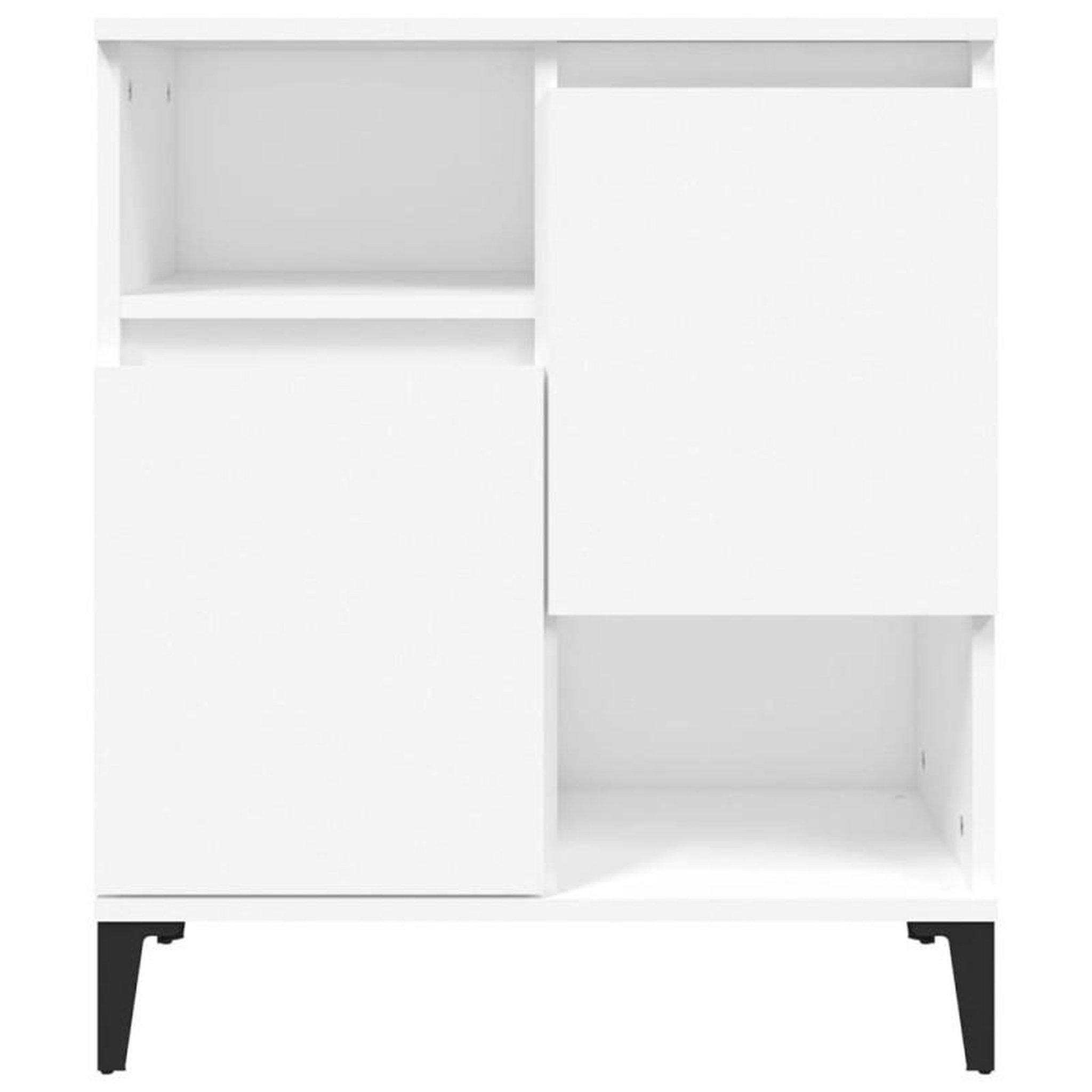 Voir la diapositive 5 : VIDAXL Buffet Blanc 60x35x70 cm Bois d ingénierie