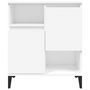 Voir la diapositive 5 : VIDAXL Buffet Blanc 60x35x70 cm Bois d ingénierie