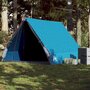 Voir la diapositive 1 : VIDAXL Tente de camping en forme de A 2 personnes bleu impermeable