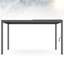 Voir la diapositive 4 : ID MARKET Pergola bioclimatique lames orientables acier 3x4 M gris anthracite