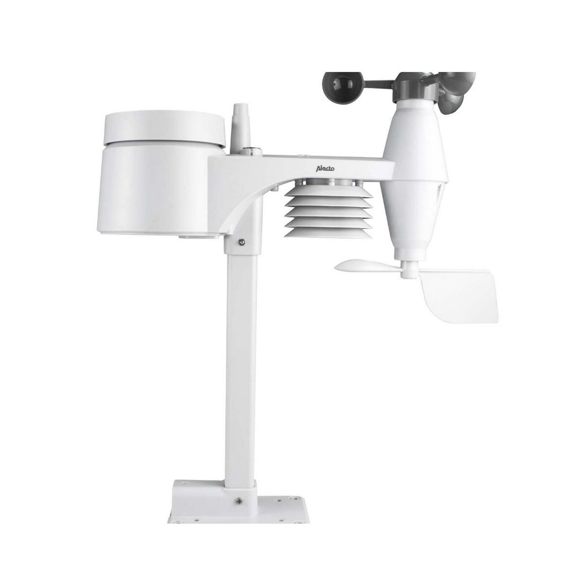 Voir la diapositive 3 : NEDIS Station météo professionnelle avec capteur blanc/noir - ws-4700