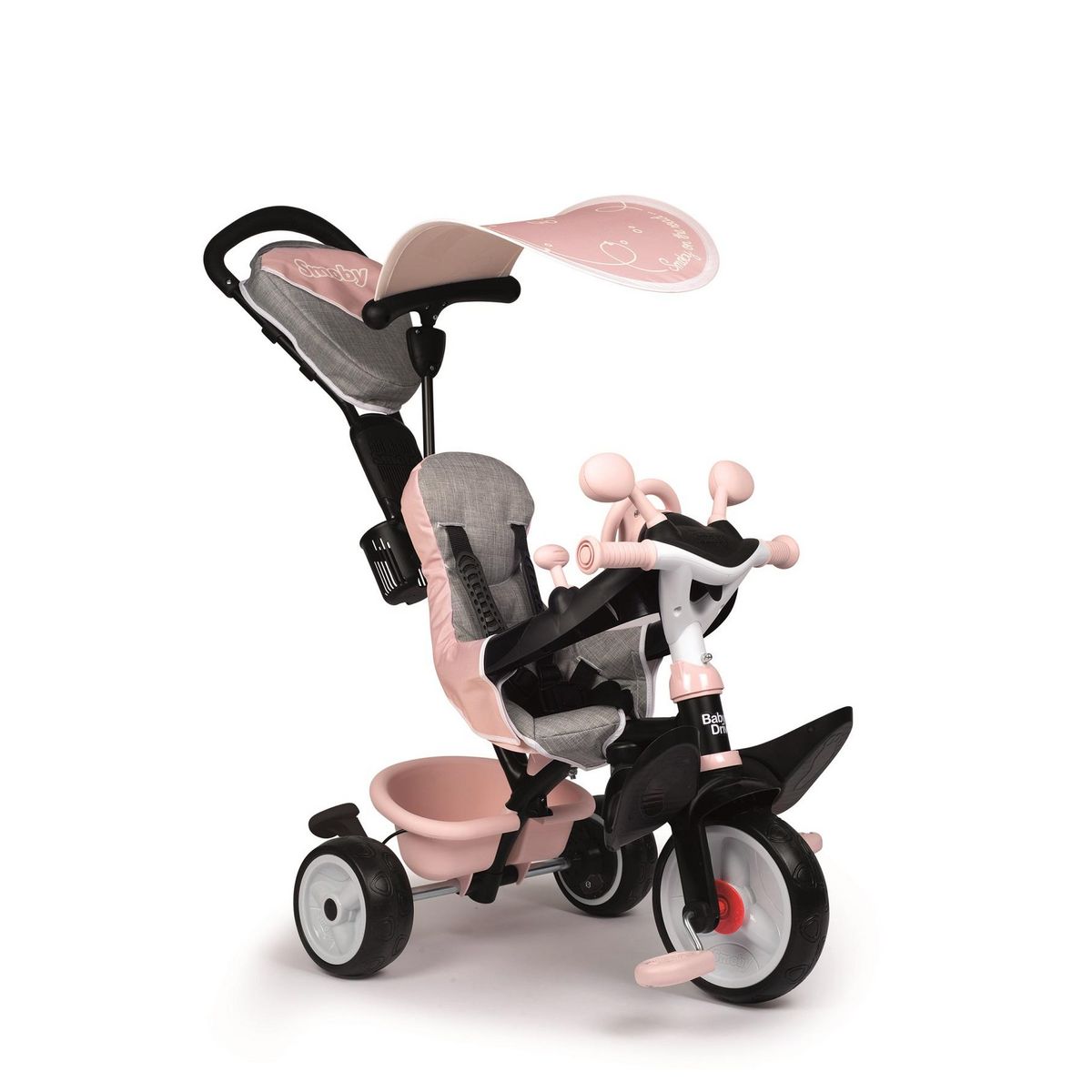 SMOBY Tricycle Baby Driver Plus - Rose
