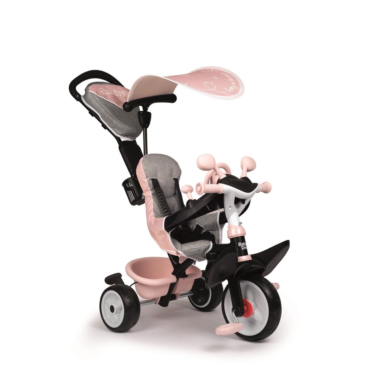 SMOBY Tricycle Baby Driver Plus - Rose