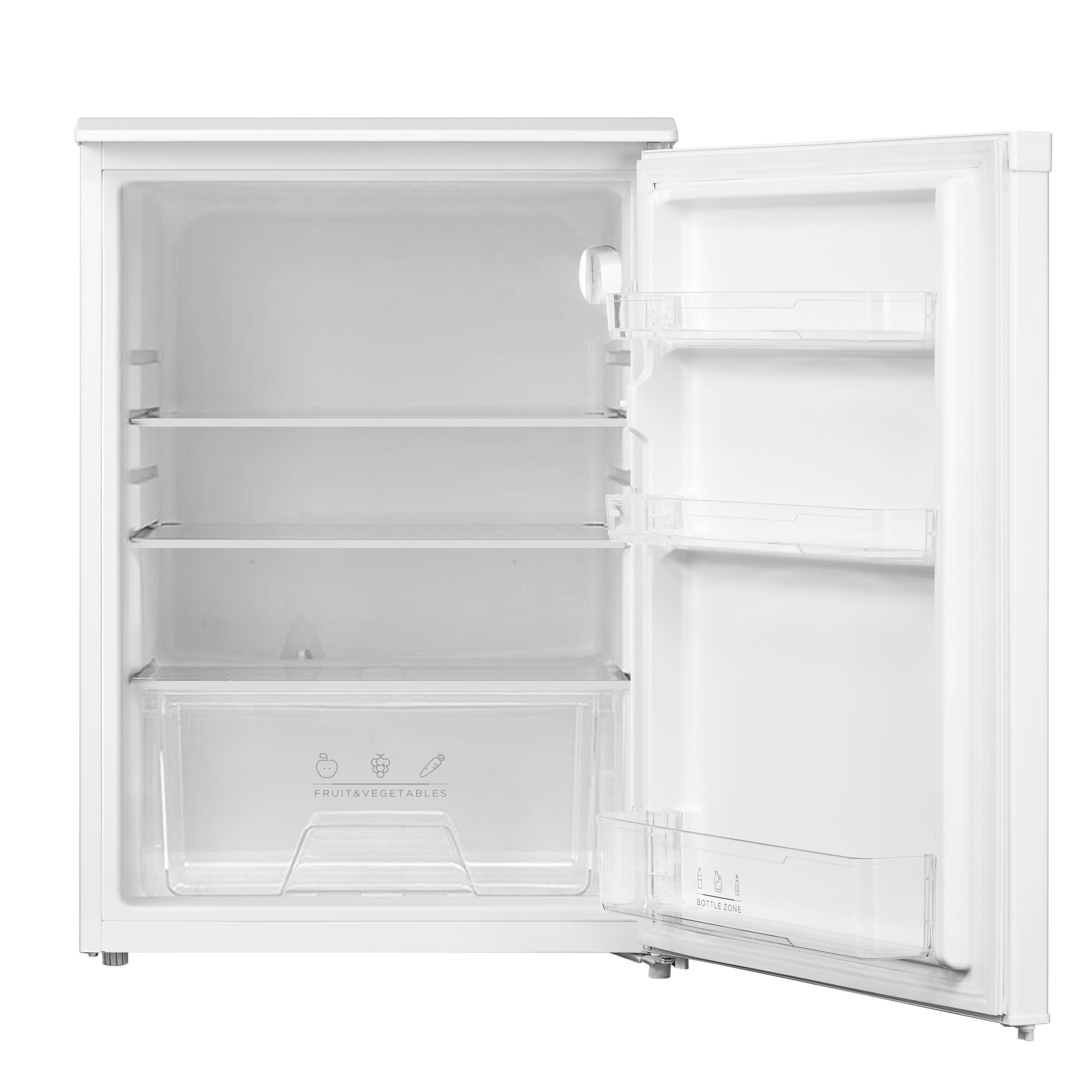Voir la diapositive 3 : SCHNEIDER Schneider scttl131-wd - réfrigérateur tout utile 55cm 131l blanc