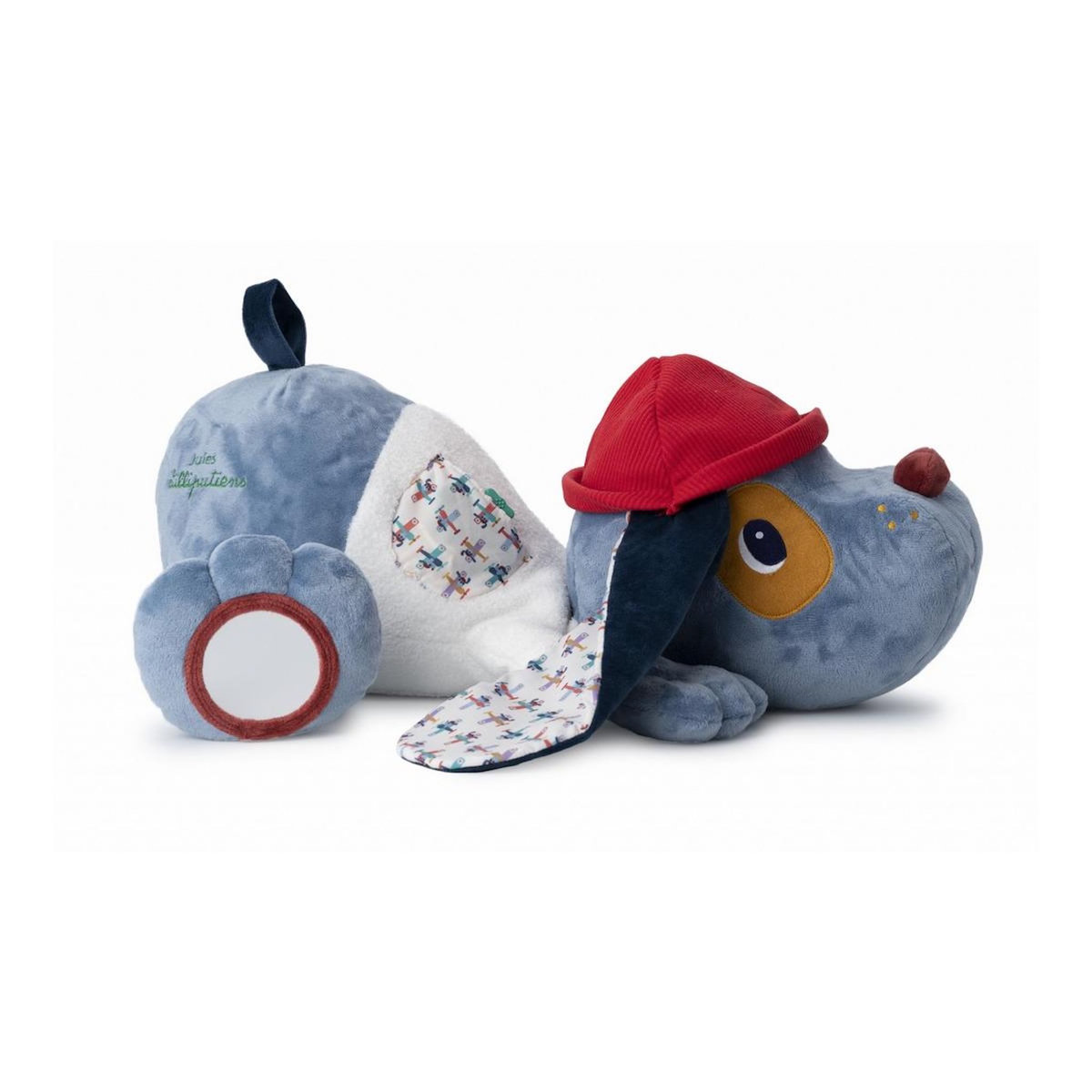 LILLIPUTIENS Jules le grand chien d'activités a poches