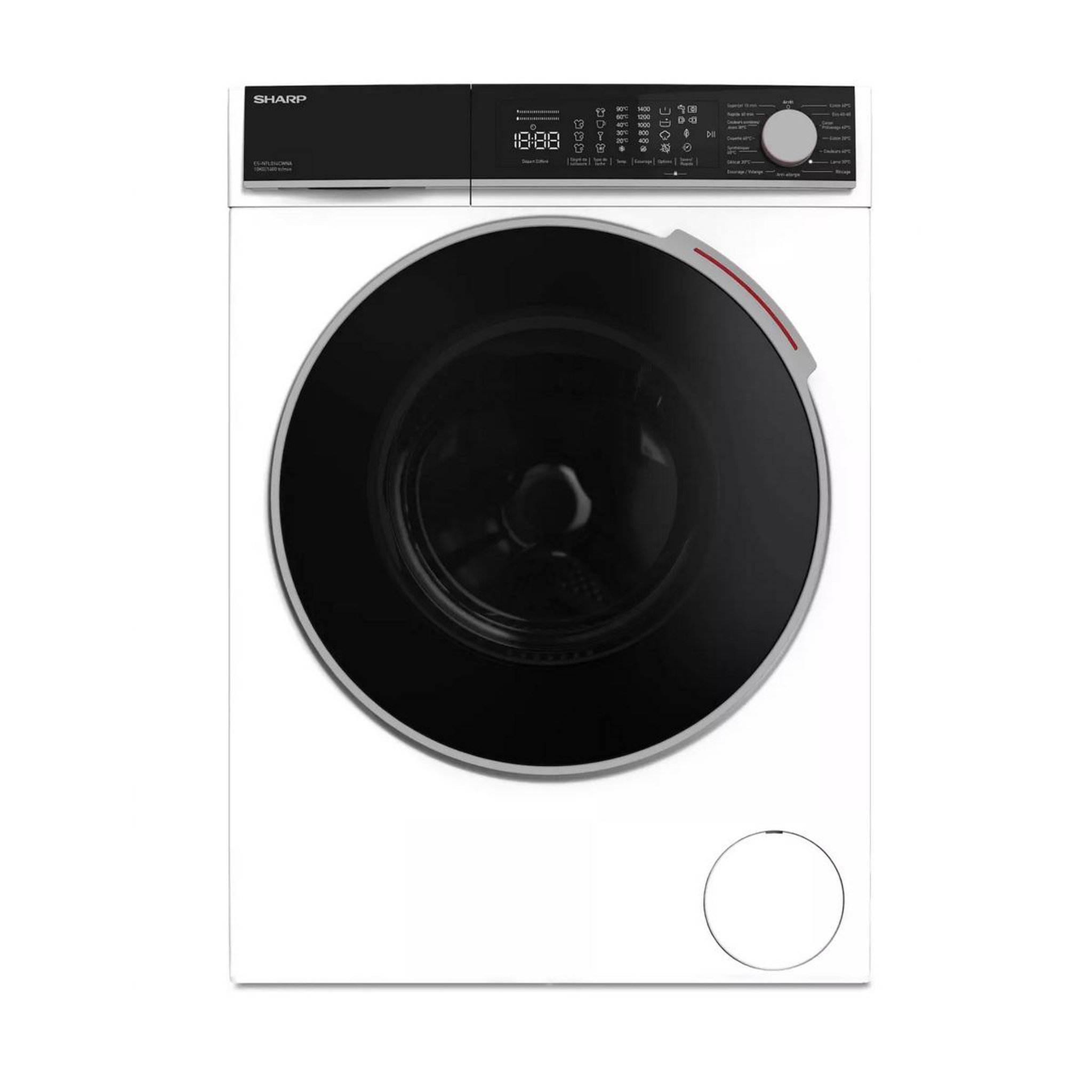 Sharp Lave-linge frontal 10kg 1400 tours/min blanc - es-nfl014cwna-fr