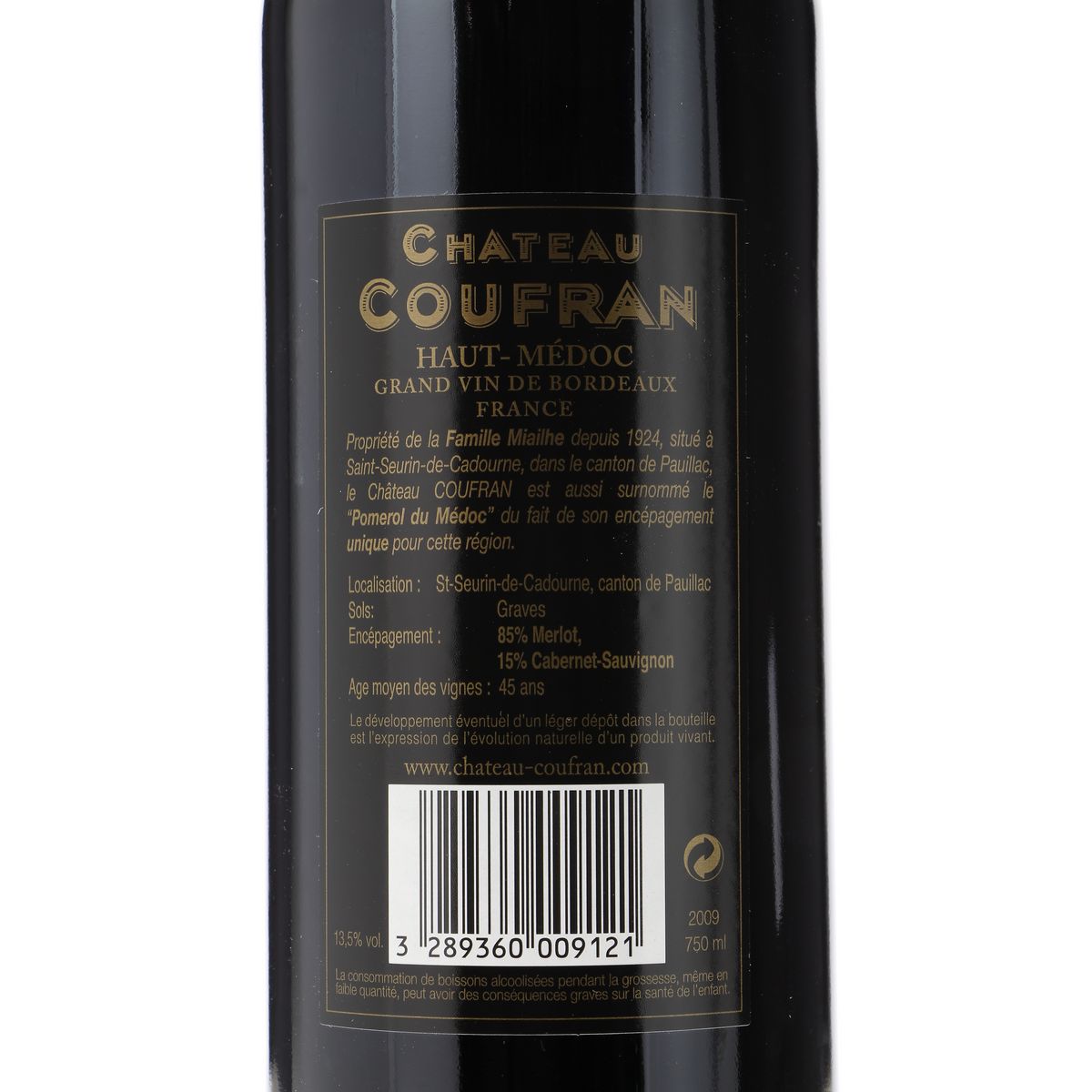 Château Coufran Haut-Médoc Rouge 2009