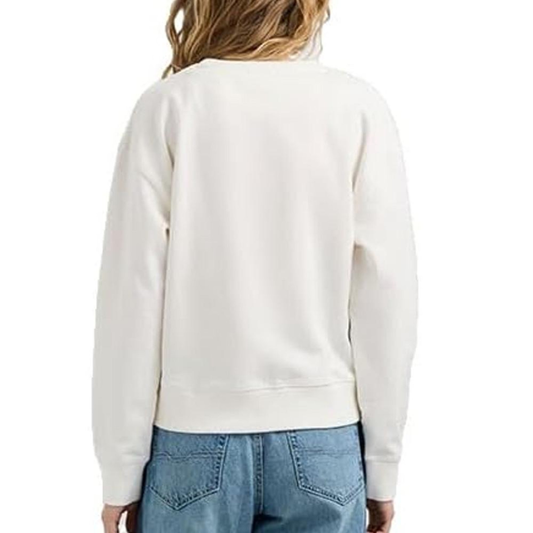 Voir la diapositive 5 : Pepe Jeans Sweat blanc femme pepe jeans celeste mousse