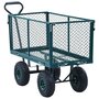 Voir la diapositive 2 : VIDAXL Chariot a main de jardin Vert 350 kg