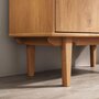 Voir la diapositive 5 : IDIMEX Buffet haut SIMONA H 188 cm en bois massif