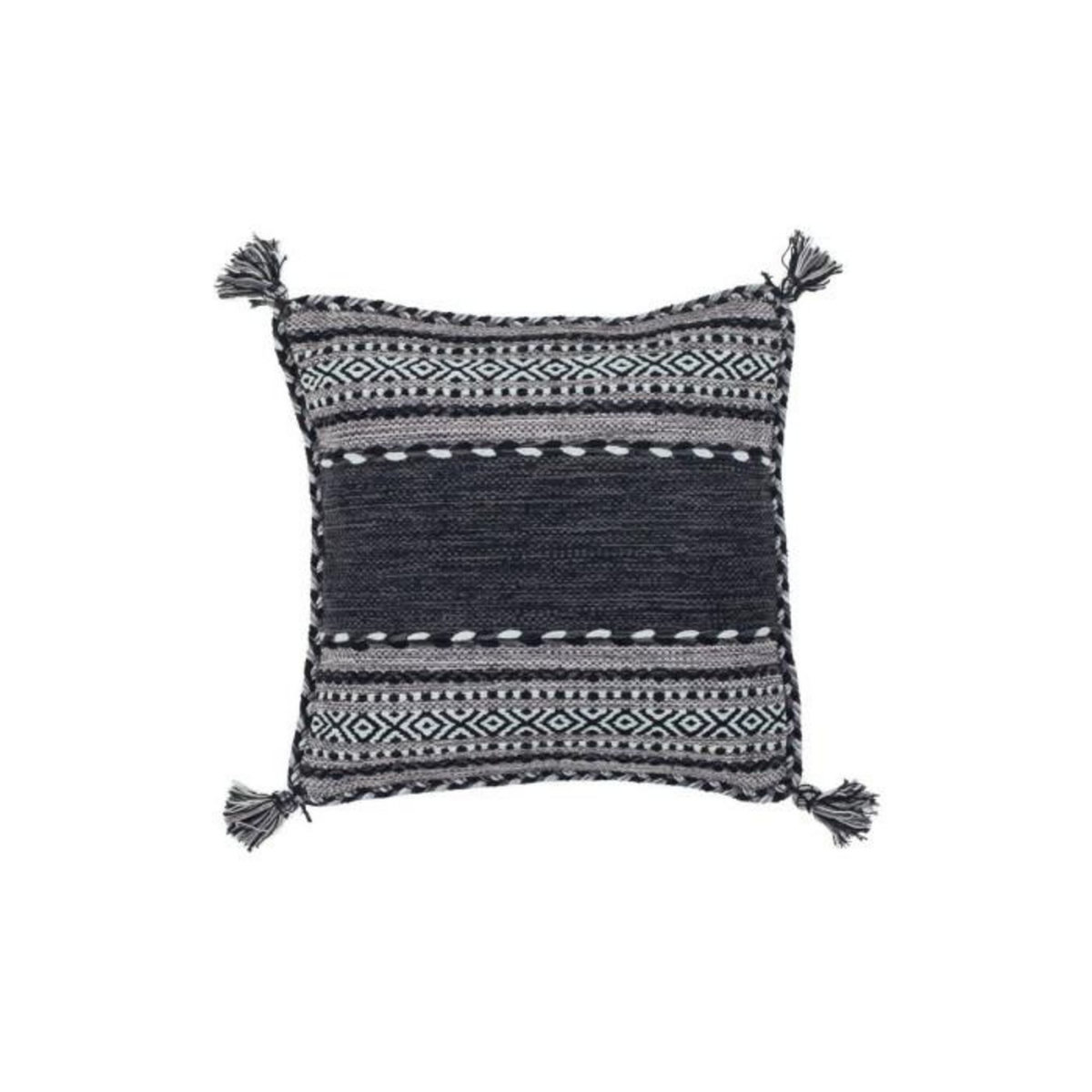 Paris Prix Coussin Déco  Alhambra  45x45cm Gris