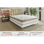 Voir la diapositive 3 : MARMOTTES&CO Pack prêt à dormir matelas LE COSY 200x200cm Mémoire de forme - Ep. 30cm + double sommiers Blanc + 2 oreillers + couette