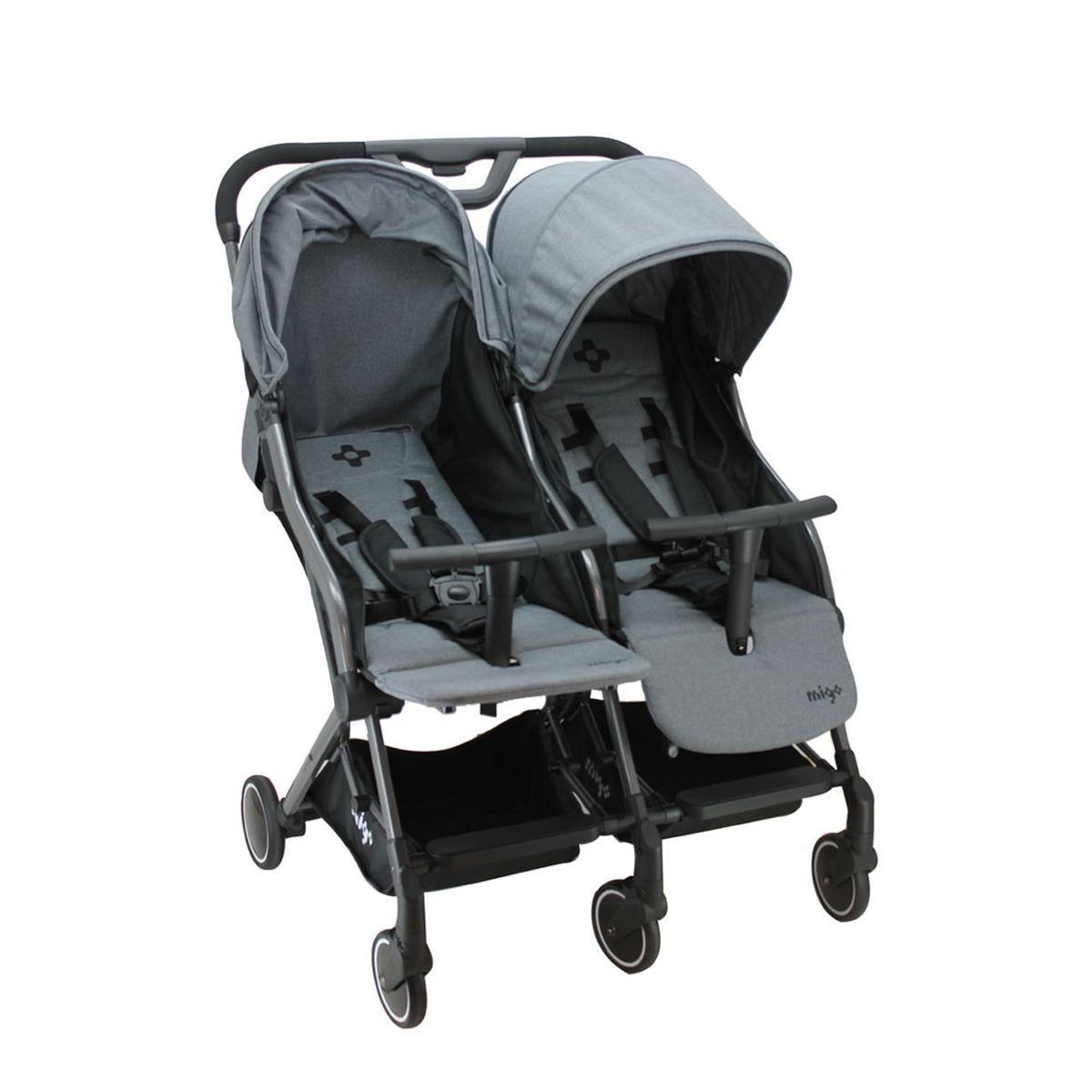 NANIA Poussette double GAYA TWIN  Migo