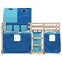 Voir la diapositive 5 : VIDAXL Lit superpose sans matelas 90x190 cm bois de pin massif