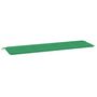 Voir la diapositive 2 : VIDAXL Coussin de banc de jardin vert 180x50x3 cm tissu oxford