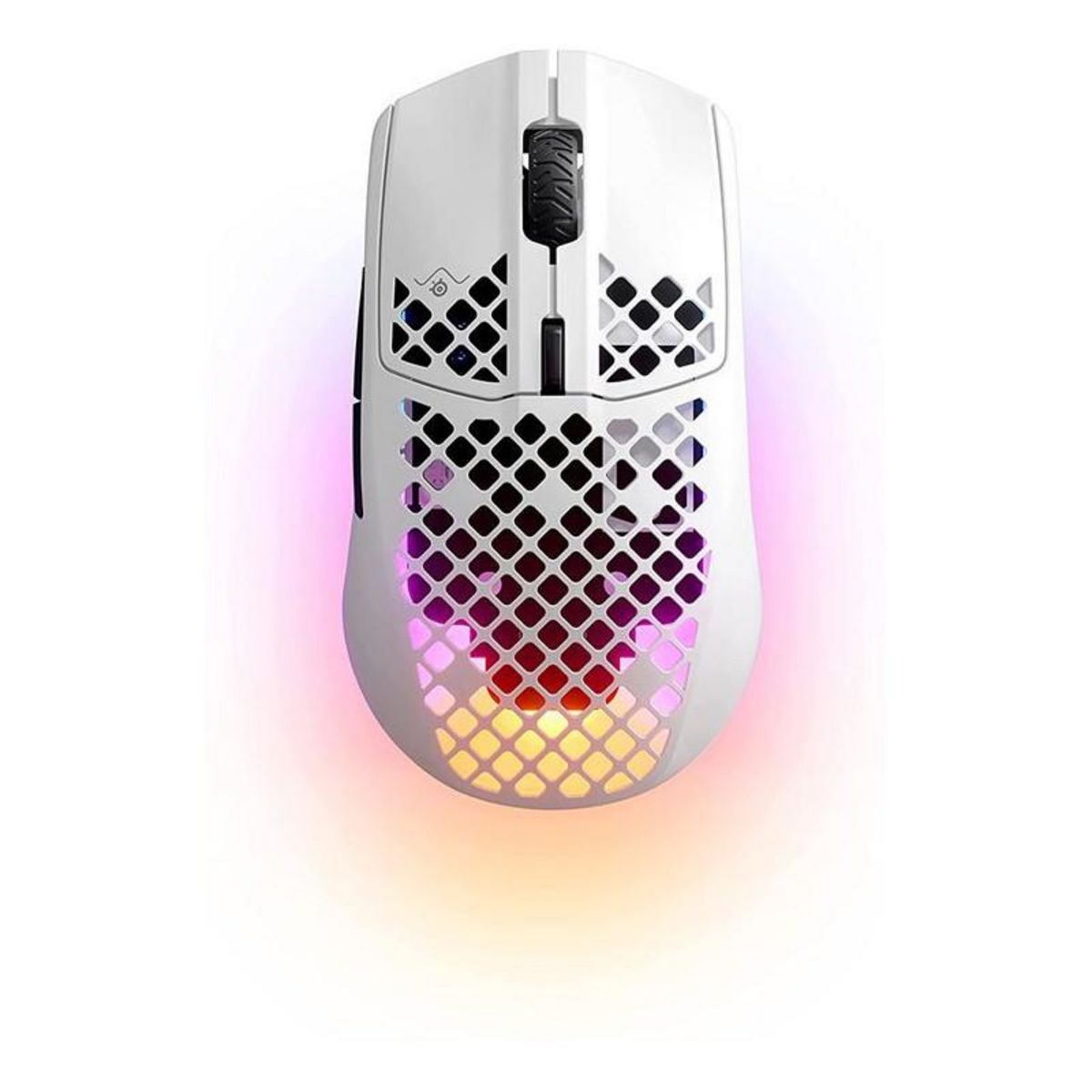 SteelSeries Souris gaming Wireless SteelSeries Aerox 3 Snow Blanc