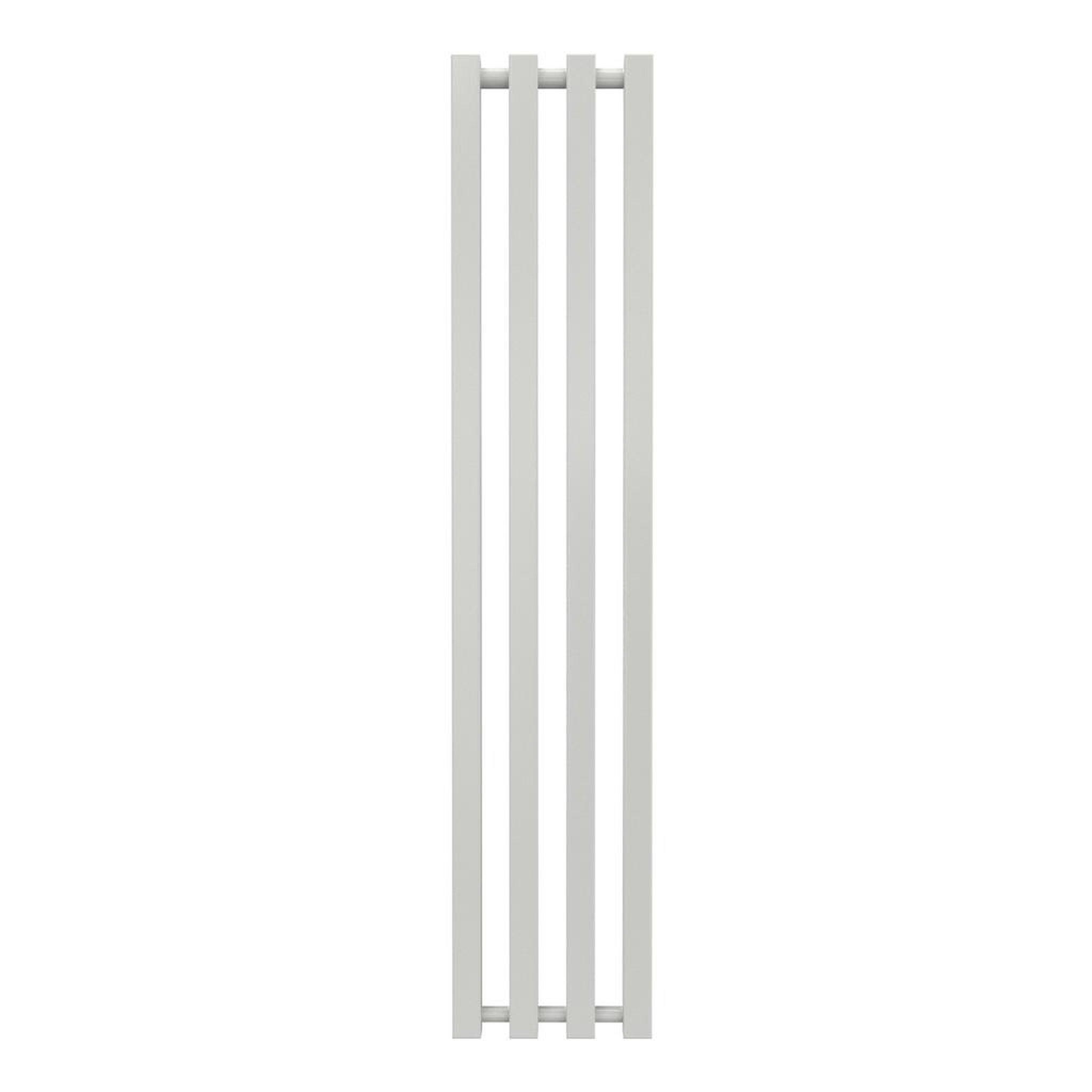 RADOX Radiateur à eau chaude mural - Kolona SP 35 blanc - 1200 x 245 mm - 4 tubes - 346 W - Fixations incluses