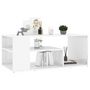 Voir la diapositive 3 : VIDAXL Table basse blanc brillant 100x50x40 cm bois d'ingenierie