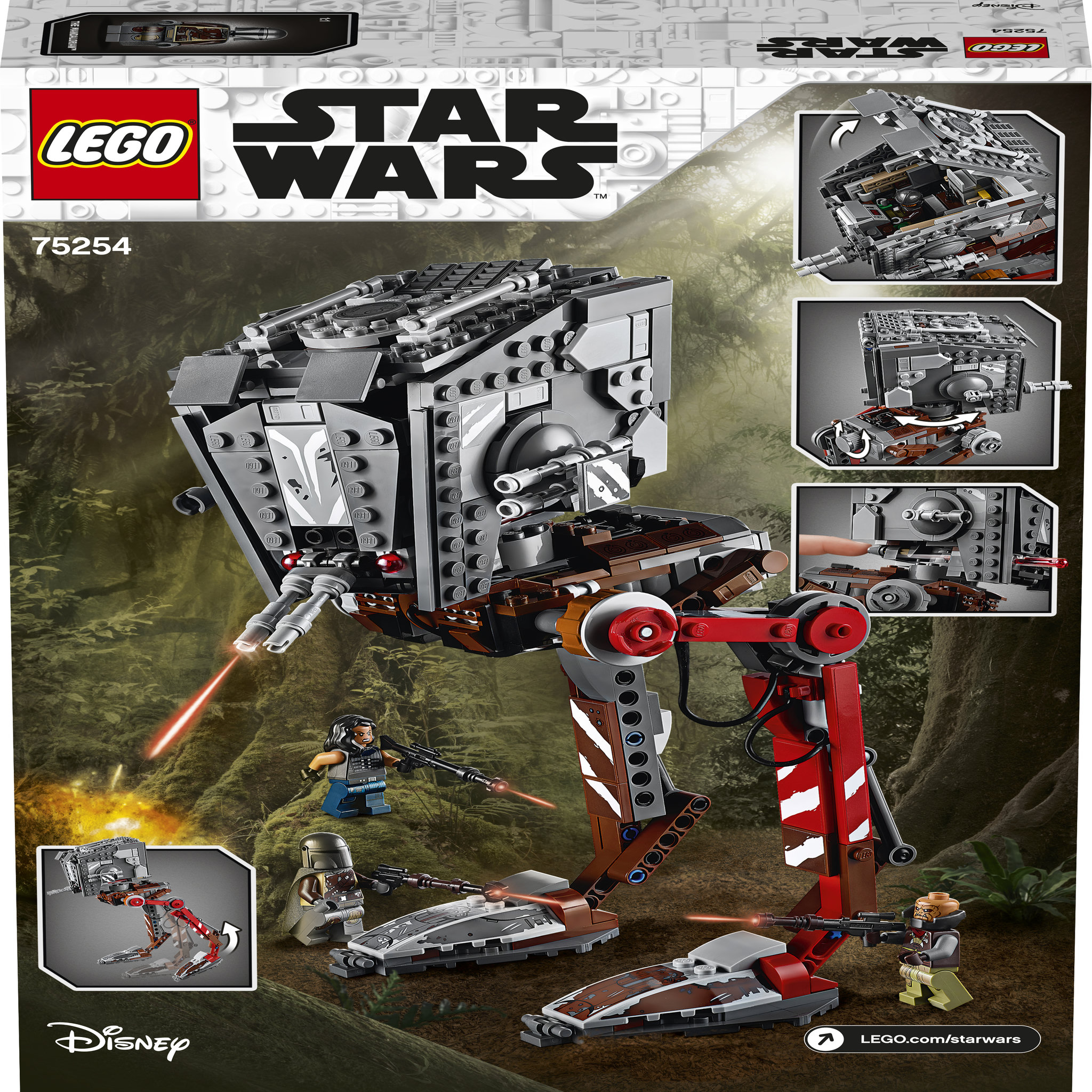 Voir la diapositive 4 : LEGO Star Wars 75254 - AT-ST Raider