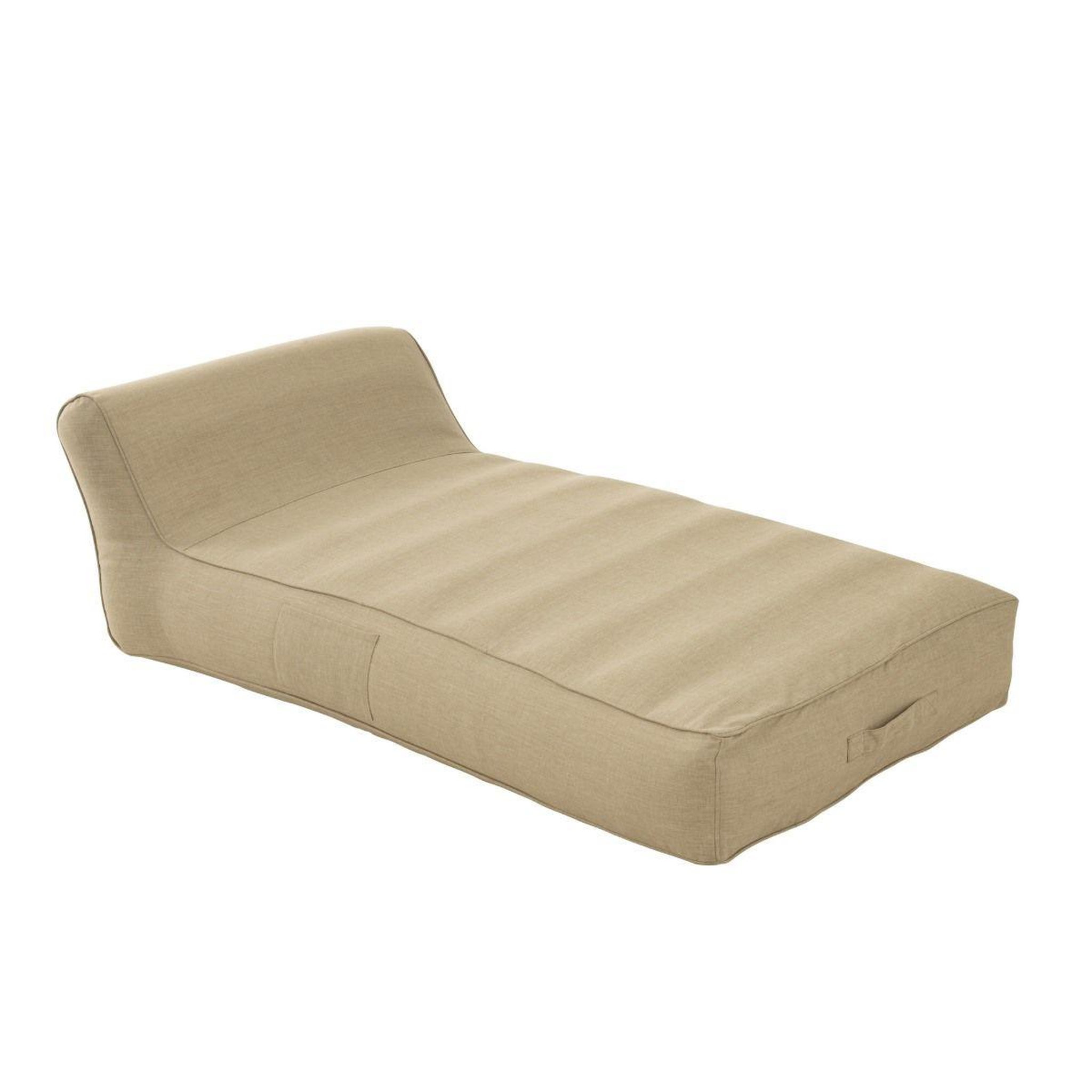 J-LINE Matelas de jardin  hélène  160cm beige