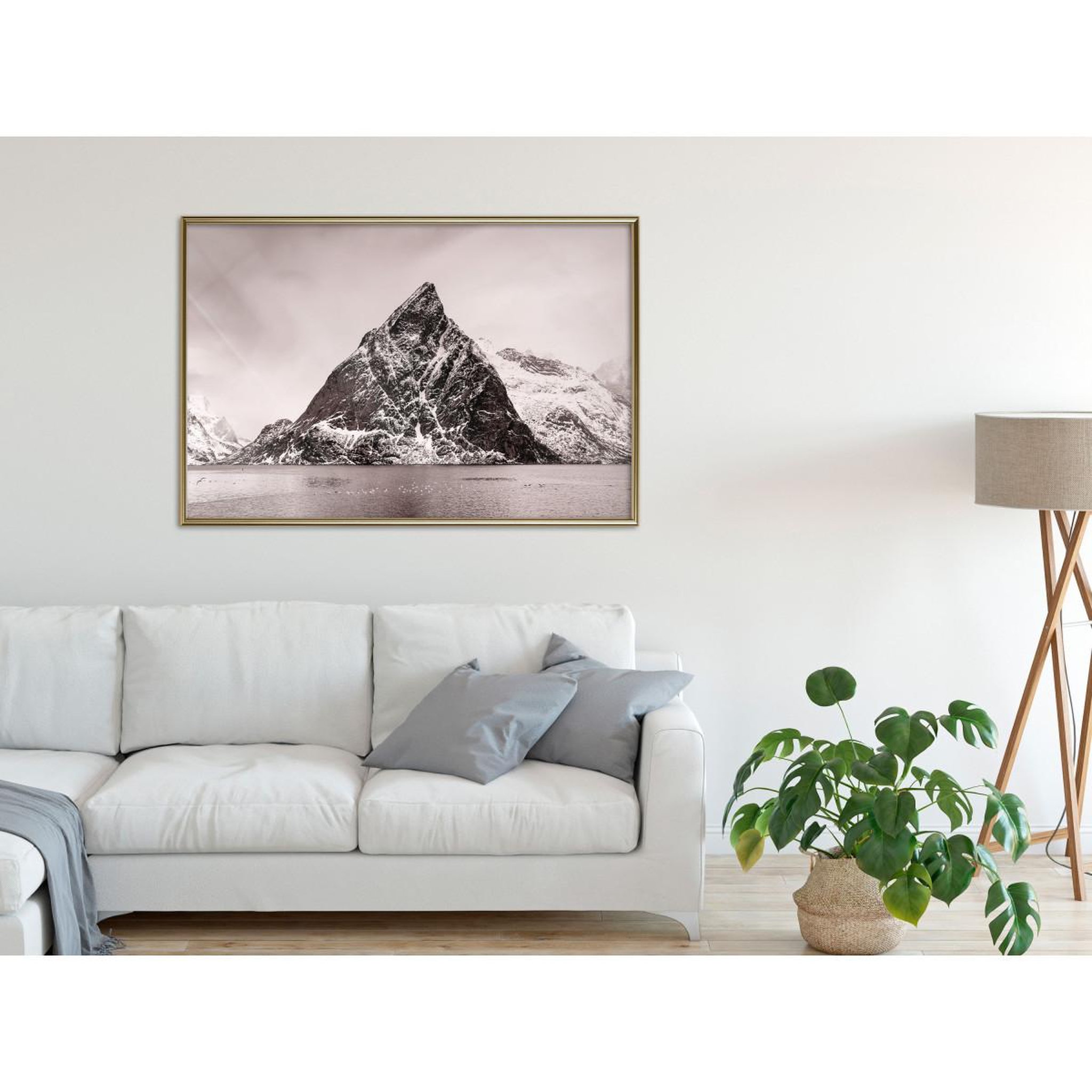 Voir la diapositive 2 : Paris Prix Affiche Murale Encadrée  Stark Landscape