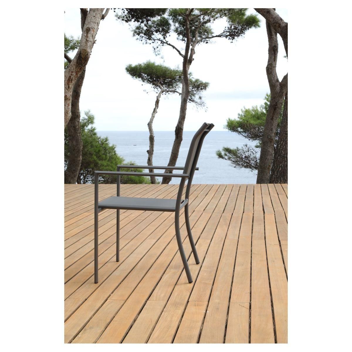 Fauteuil de jardin empilable MANGUE