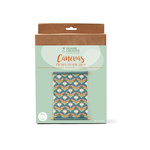 Graine créative coffret canevas fleurs tropicales