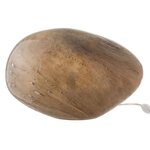 Paris Prix Lampe à Poser en Verre  Dany  40cm Marron