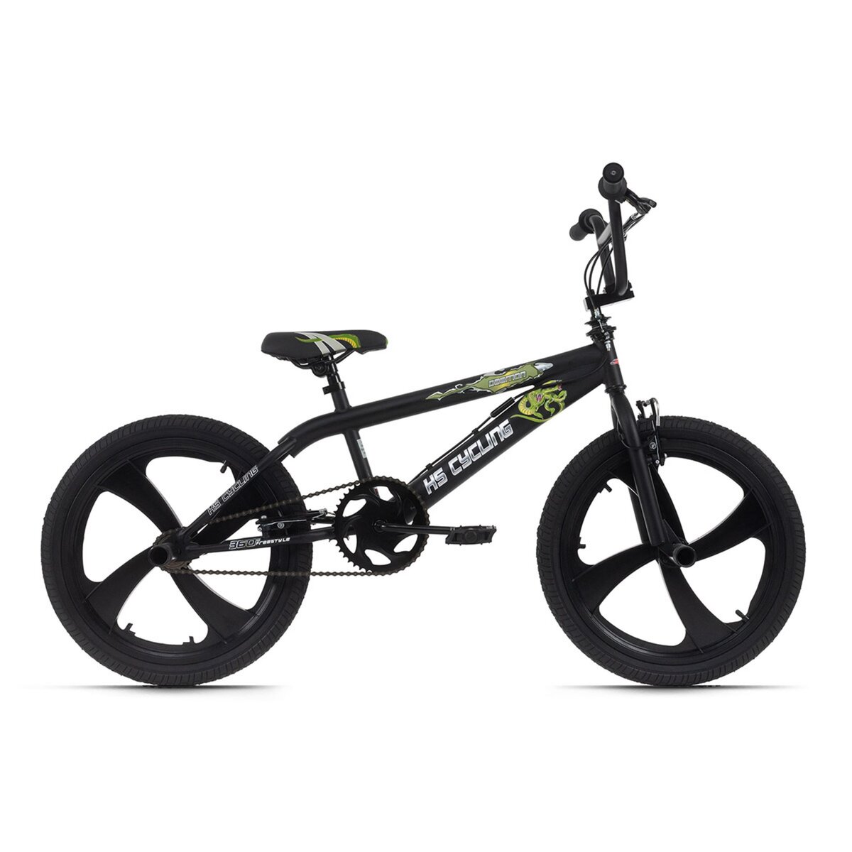 BMX freestyle 20 Daemon noir pas cher Auchan