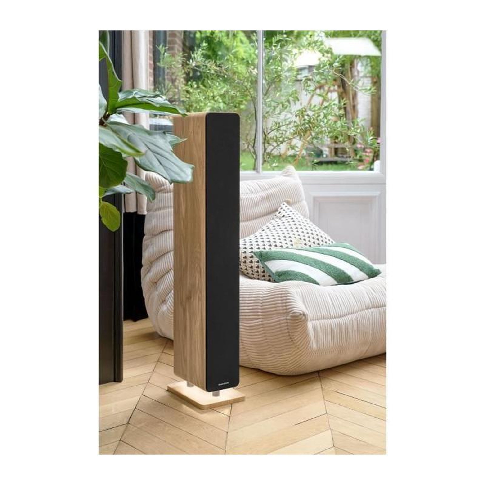 Voir la diapositive 4 : THOMSON Tour de son Bluetooth - THOMSON - Bois/Noir - 120W, Optique, USB, Égaliseur, TWS, Télécommande, Alim. 230V