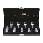Ks Tools Coffret de 9 douilles tournevis 6 pans 1/2'' 4 à 17 mm