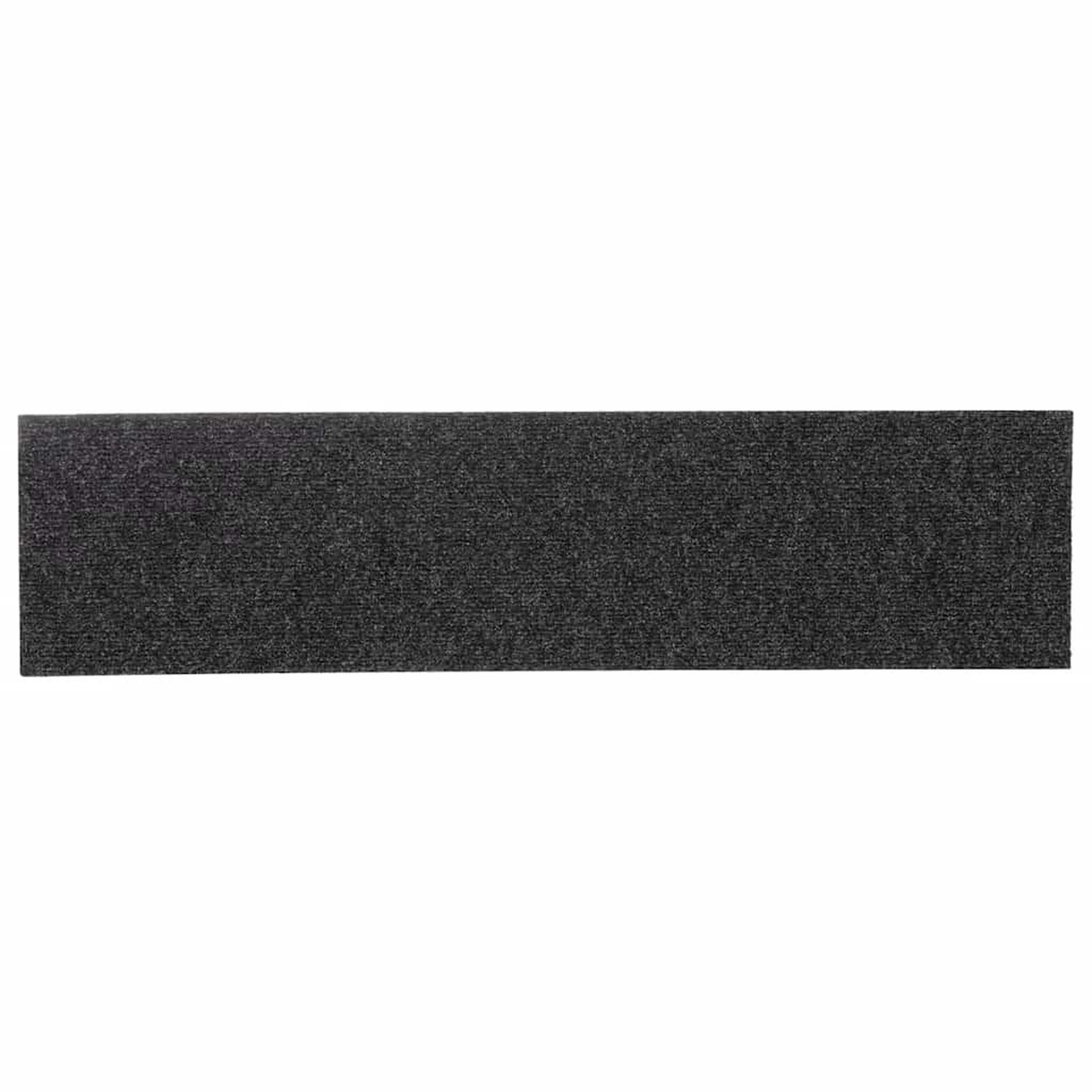 Voir la diapositive 5 : VIDAXL Tapis d'escalier auto-adhesifs 30 pcs anthracite 76x20 cm
