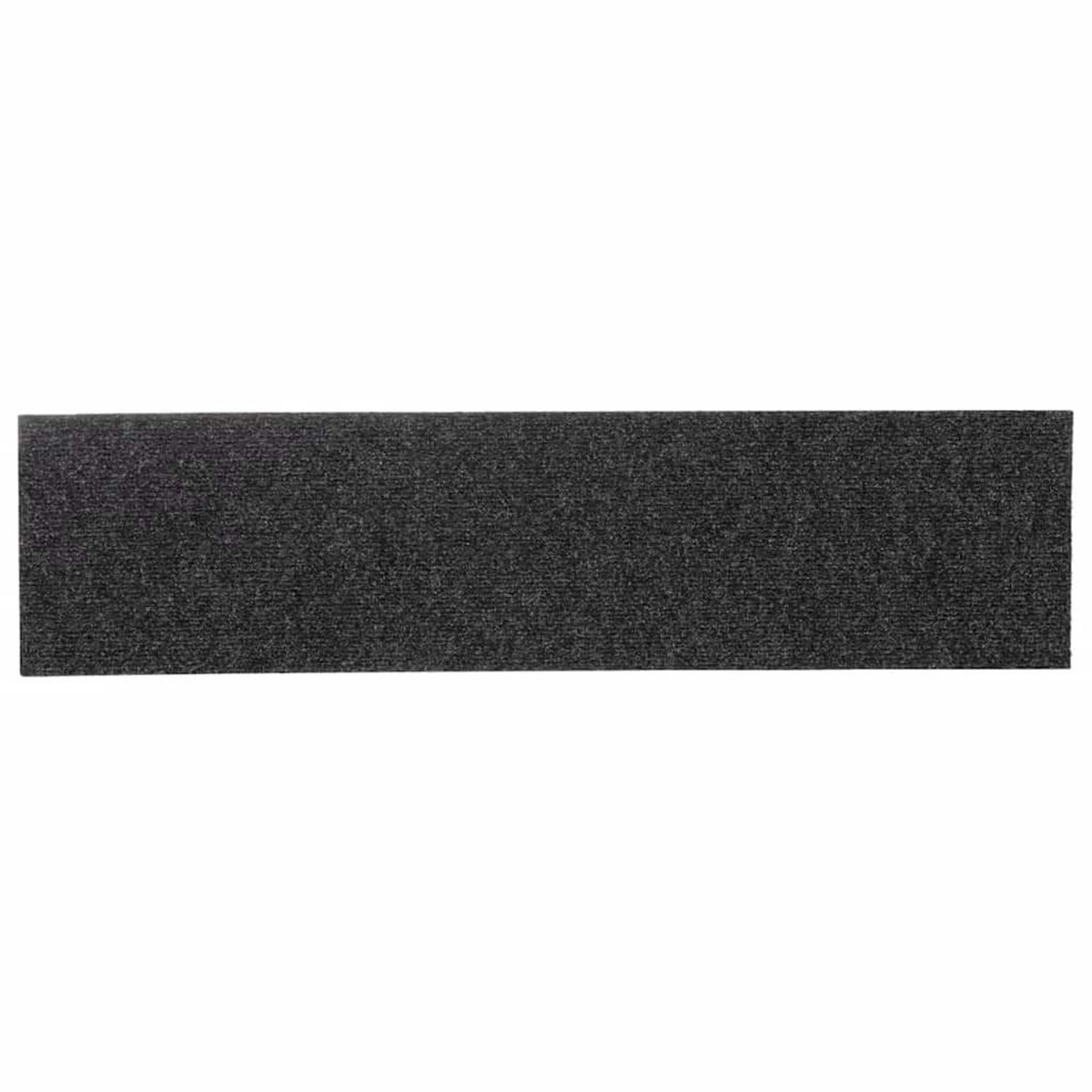 VIDAXL Tapis d'escalier auto-adhesifs 30 pcs anthracite 76x20 cm